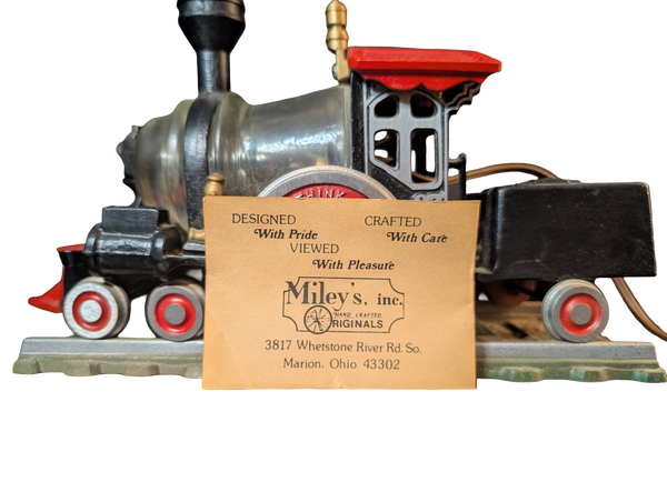 1981 Miley's Inc. Little Engine That Could Insulator Lamp