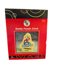 Mickey & Co. Goofy Puzzle Clock by Linden