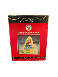 Mickey & Co. Goofy Puzzle Clock by Linden