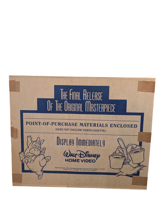 "Fantasia" Disney Video Store Standee