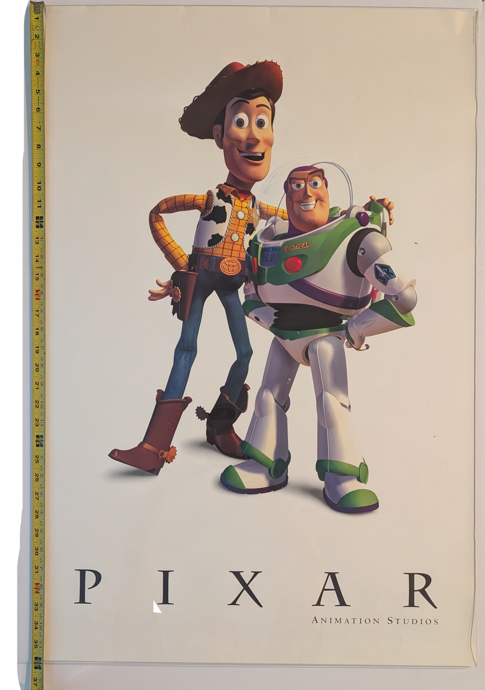 1996 Pixar 10th Anniversary Shareholder Kit - Behind the Scenes Bio and Woody and Buzz Posters