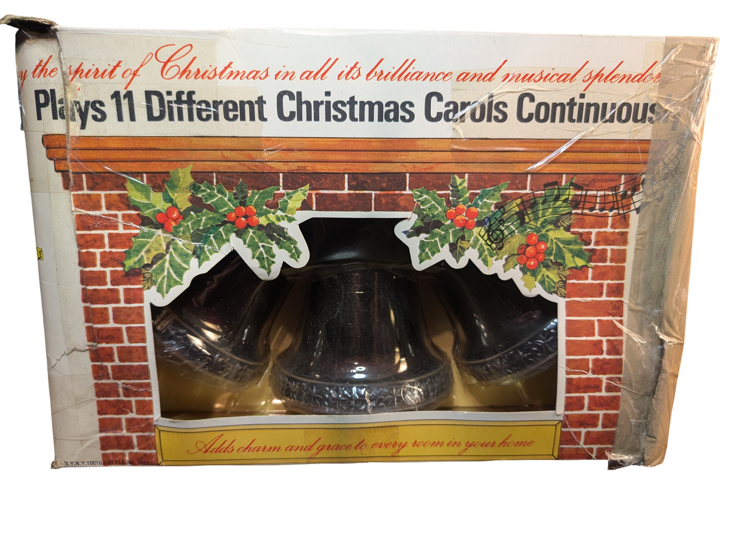 Vintage Musical Christmas Bells (11-Carol Model)