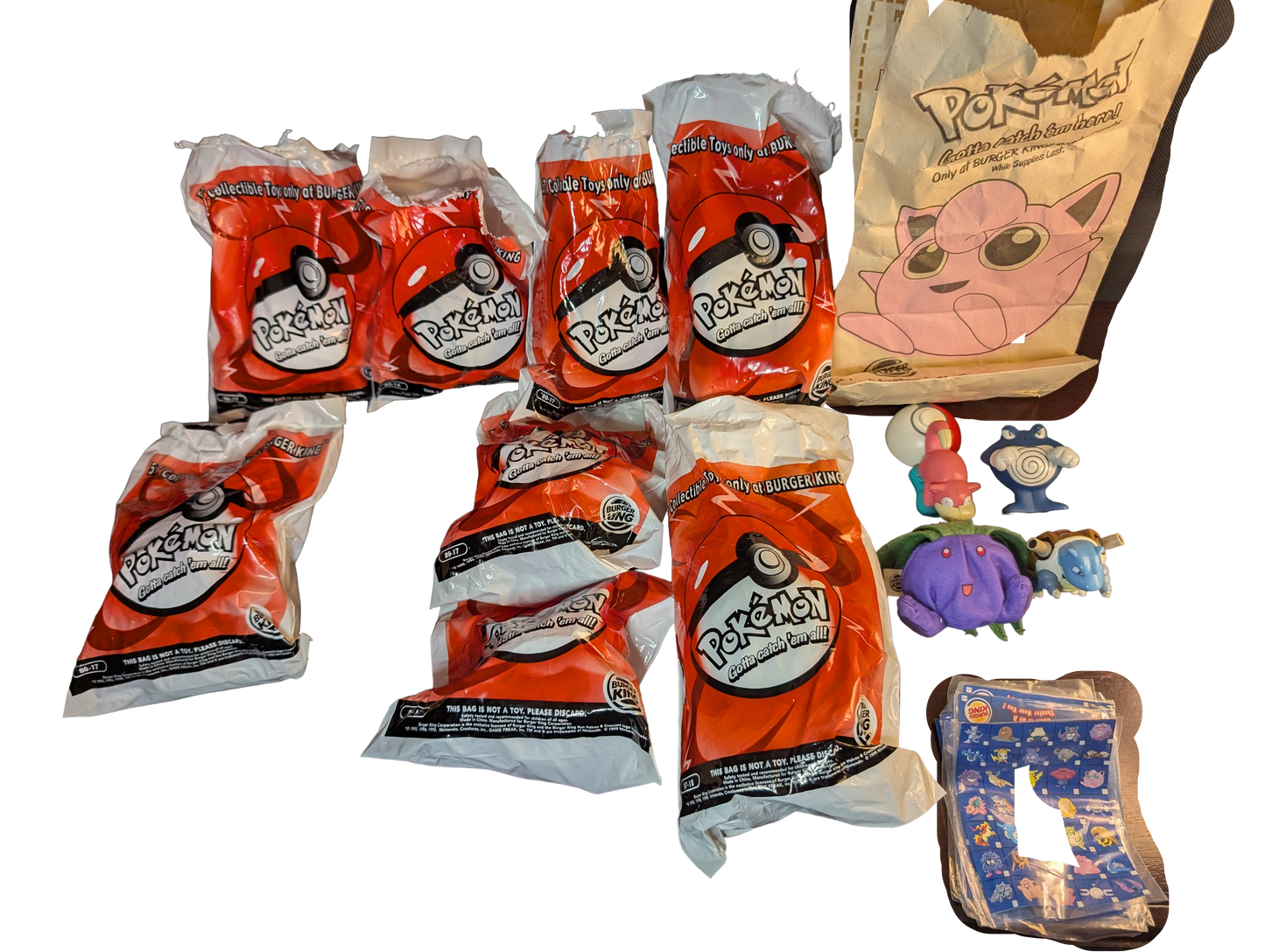 1999 Burger King Pokémon Promotional Collection