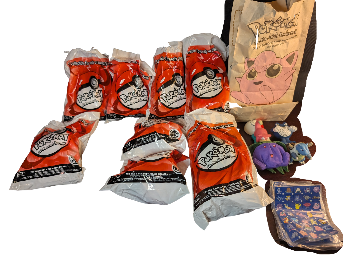 1999 Burger King Pokémon Promotional Collection