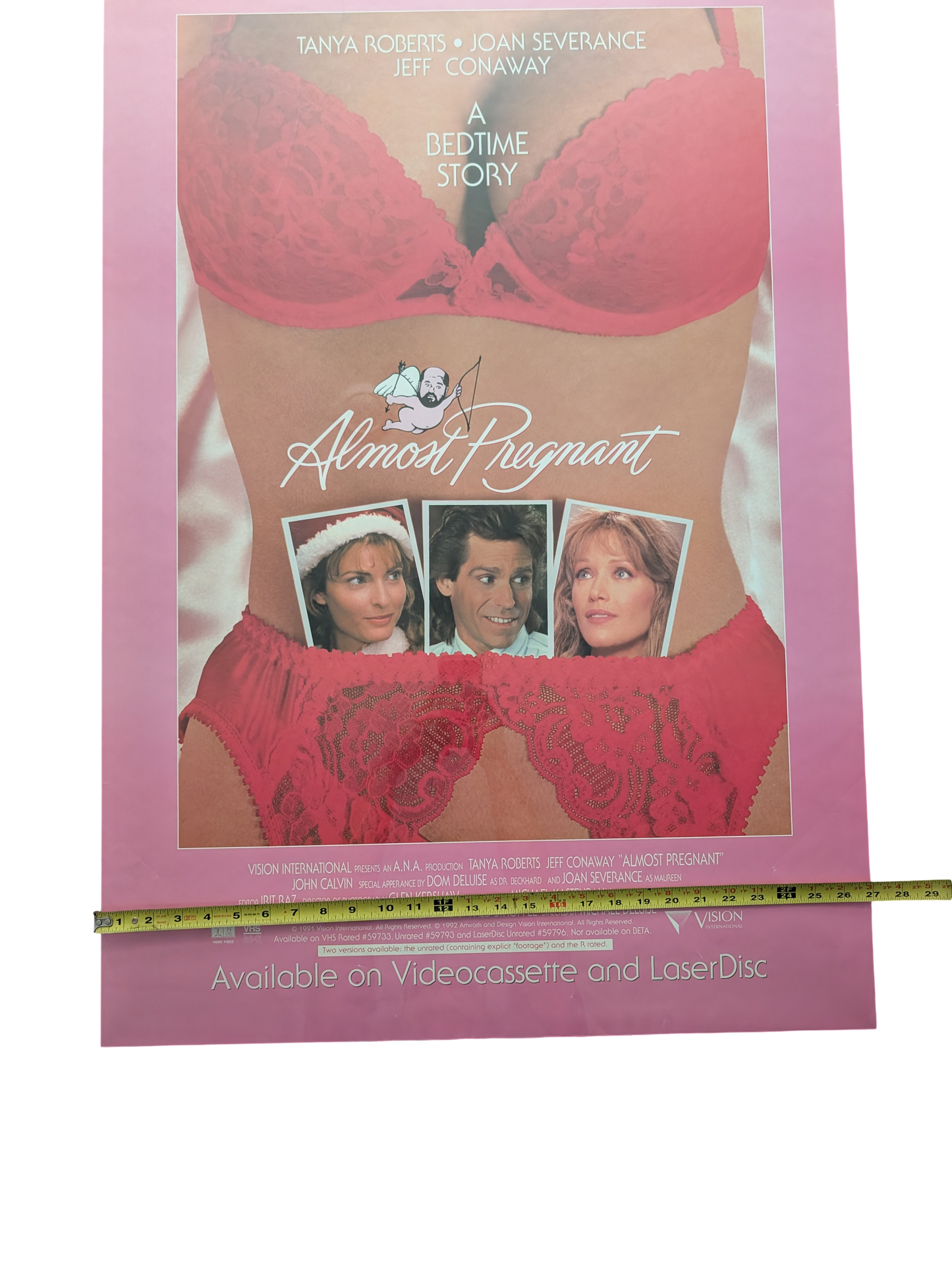 Almost Pregnant 1992 Movie Poster 27in x 40in