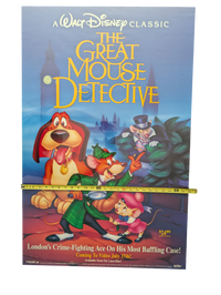 The Great Mouse Detective 1986 Movie Poster 26in x 40in