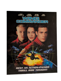 "Wing Commander" 1999 Movie Poster 21in x 26in