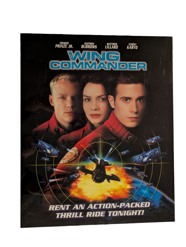 "Wing Commander" 1999 Movie Poster 21in x 26in