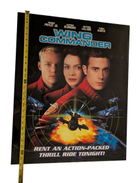 "Wing Commander" 1999 Movie Poster 21in x 26in