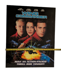 "Wing Commander" 1999 Movie Poster 21in x 26in