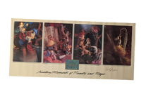"Creating Moments of Beauty and Magic" WDCC  Poster 21in x 39in Signed by David Pacheco