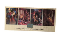 "Creating Moments of Beauty and Magic" WDCC  Poster 21in x 39in Signed by David Pacheco
