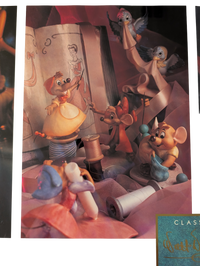 "Creating Moments of Beauty and Magic" WDCC  Poster 21in x 39in Signed by David Pacheco