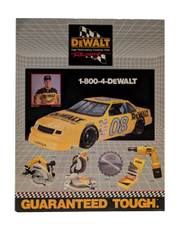 Dewalt Tools Racing  with Bobby Dotter Team R Racing #8 Poster 22in x 28in