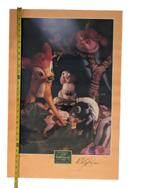 Field Mouse "Little April Shower" Photograph Poster 20in x 30in Signed by David Pacheco