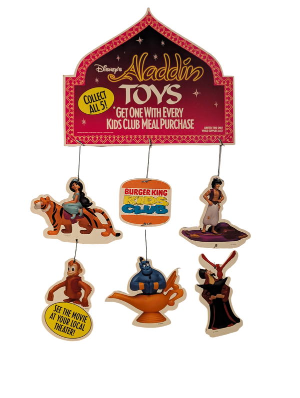 Aladdin Toys Burger King Kids Club Mobile 11in x 20in
