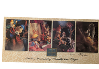 "Creating Moments of Beauty and Magic" WDCC  Poster 21in x 39in Signed by David Pacheco TO JANICE