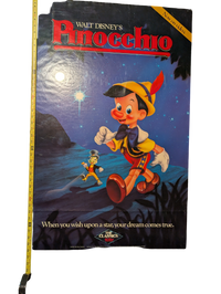 "Pinocchio" Walt Disney Video Poster 26in x 40in