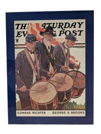The Saturday Evening Post June 1, 1935 "War Veterans" by Maurice Bower 13in x 17in Print