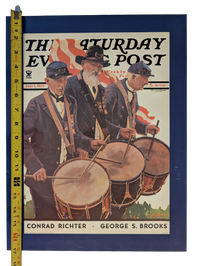 The Saturday Evening Post June 1, 1935 "War Veterans" by Maurice Bower 13in x 17in Print