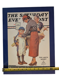 The Saturday Evening Post February 27, 1937 "New Woolies" by Frances Tipton Hunter 13in x 17in Print