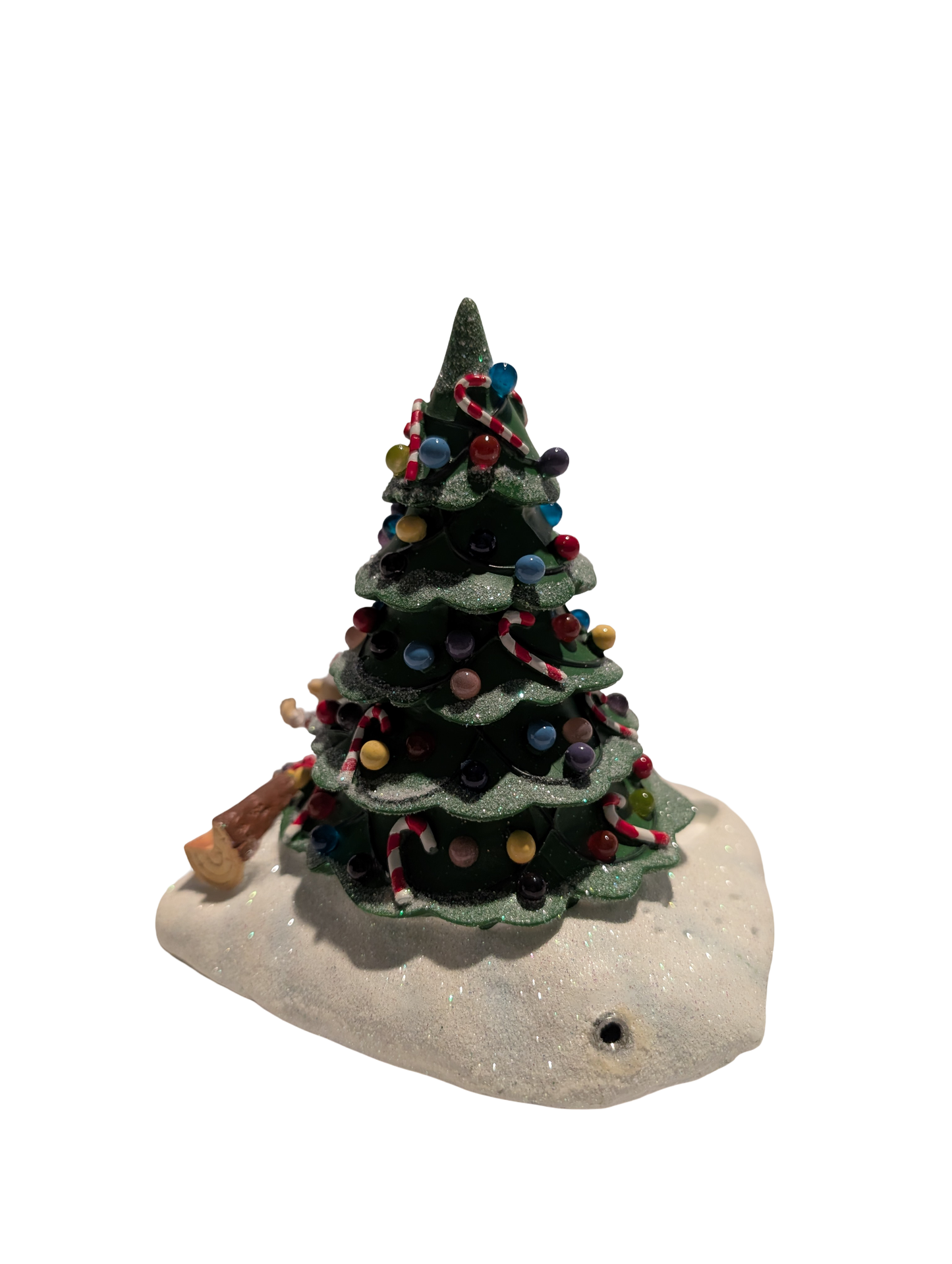 Hawthorne Village Rudolph’s Christmas Town Village Collection "Bumble & Christmas Town Tree"