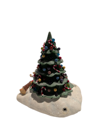 Hawthorne Village Rudolph’s Christmas Town Village Collection "Bumble & Christmas Town Tree"