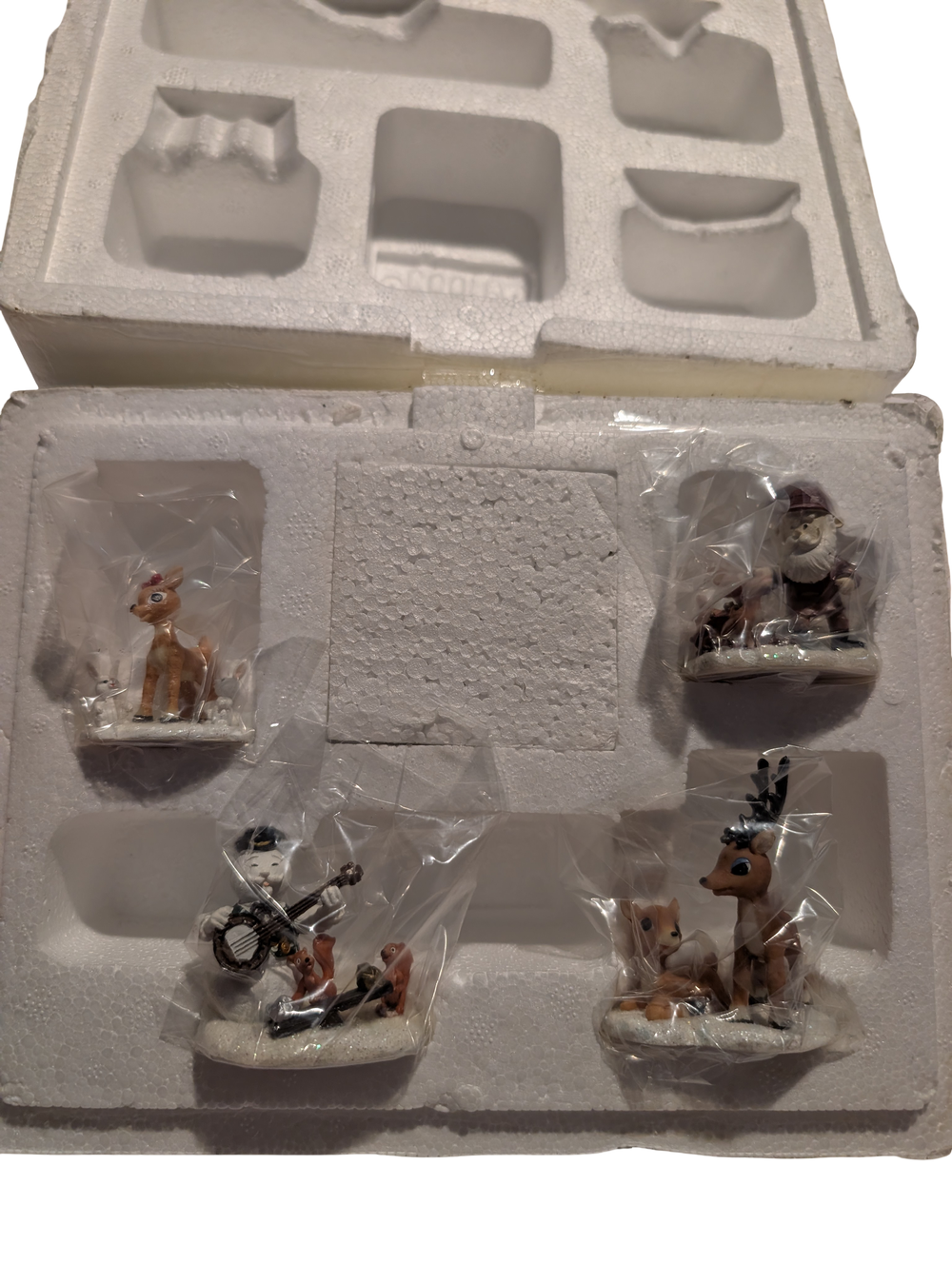 Hawthorne Village Rudolph’s Christmas Town Village Collection "Young Rudolph with Family and Friends Accessory Set"