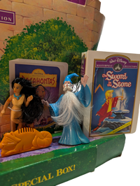 McDonald's Happy Meal Featuring Walt Disney Home Video Masterpiece Collection Display