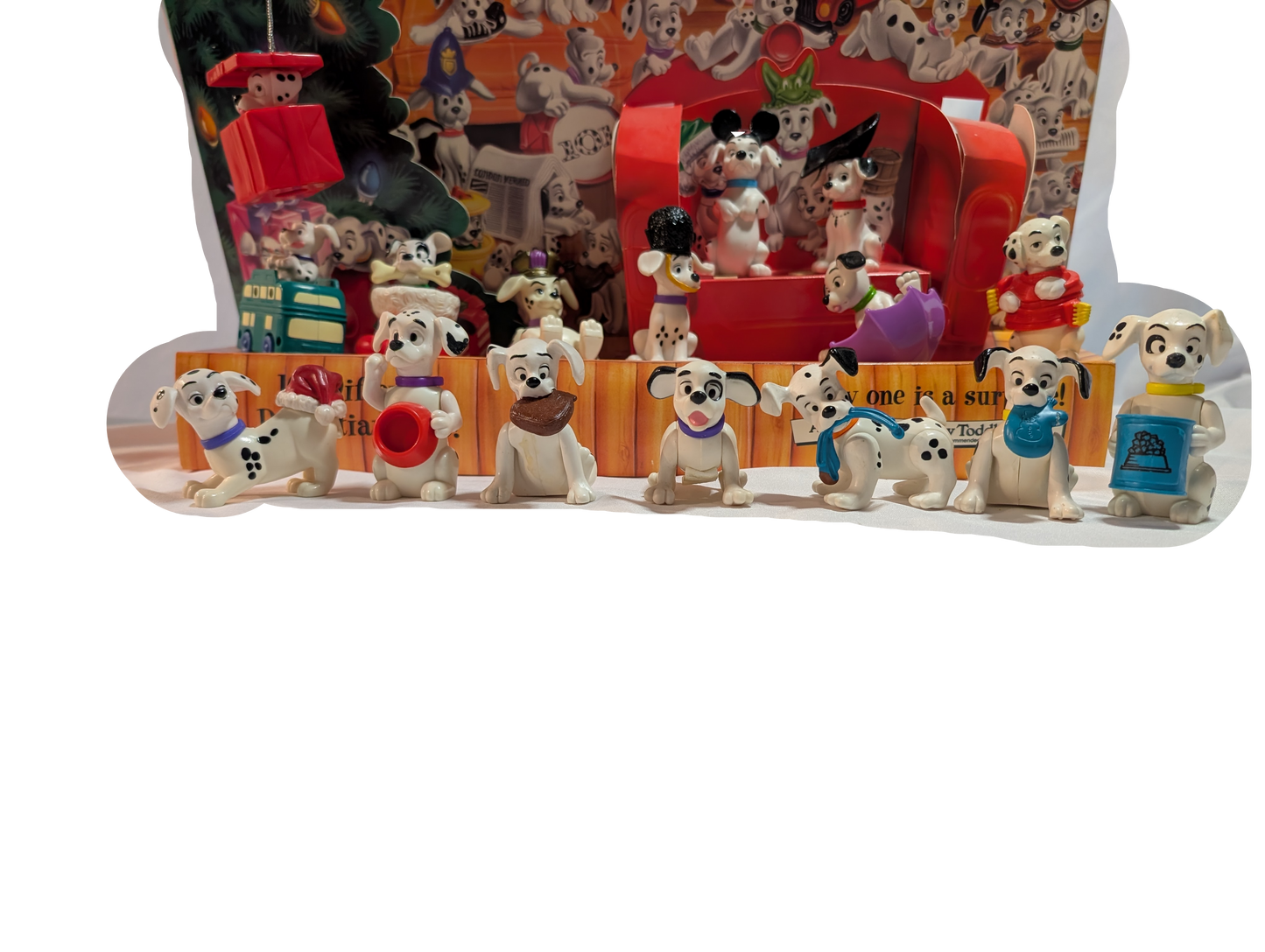 McDonald's Happy Meal 101 Dalmatians Toys Display