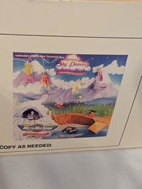 McDonald's Happy Meal Featuring Spinning Sky Dancers & Micro Machines Toy Display