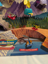 McDonald's Happy Meal Featuring Spinning Sky Dancers & Micro Machines Toy Display