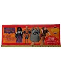 Burger King Kids Club Hunchback of Notre Dame Hand Puppets Poster  8in x 22in