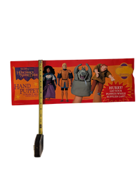 Burger King Kids Club Hunchback of Notre Dame Hand Puppets Poster  8in x 22in