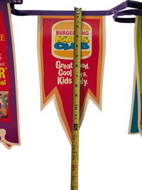 Burger King Kids Club Hunchback of Notre Dame Banner 14in x 13ft