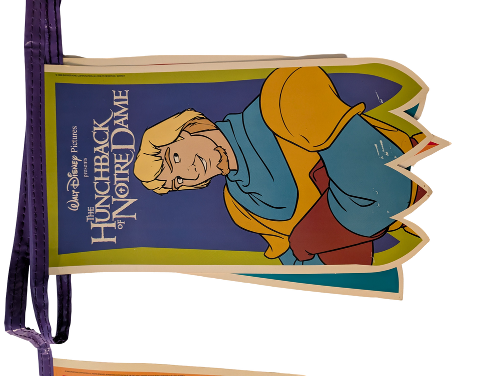 Burger King Kids Club Hunchback of Notre Dame Banner 14in x 13ft