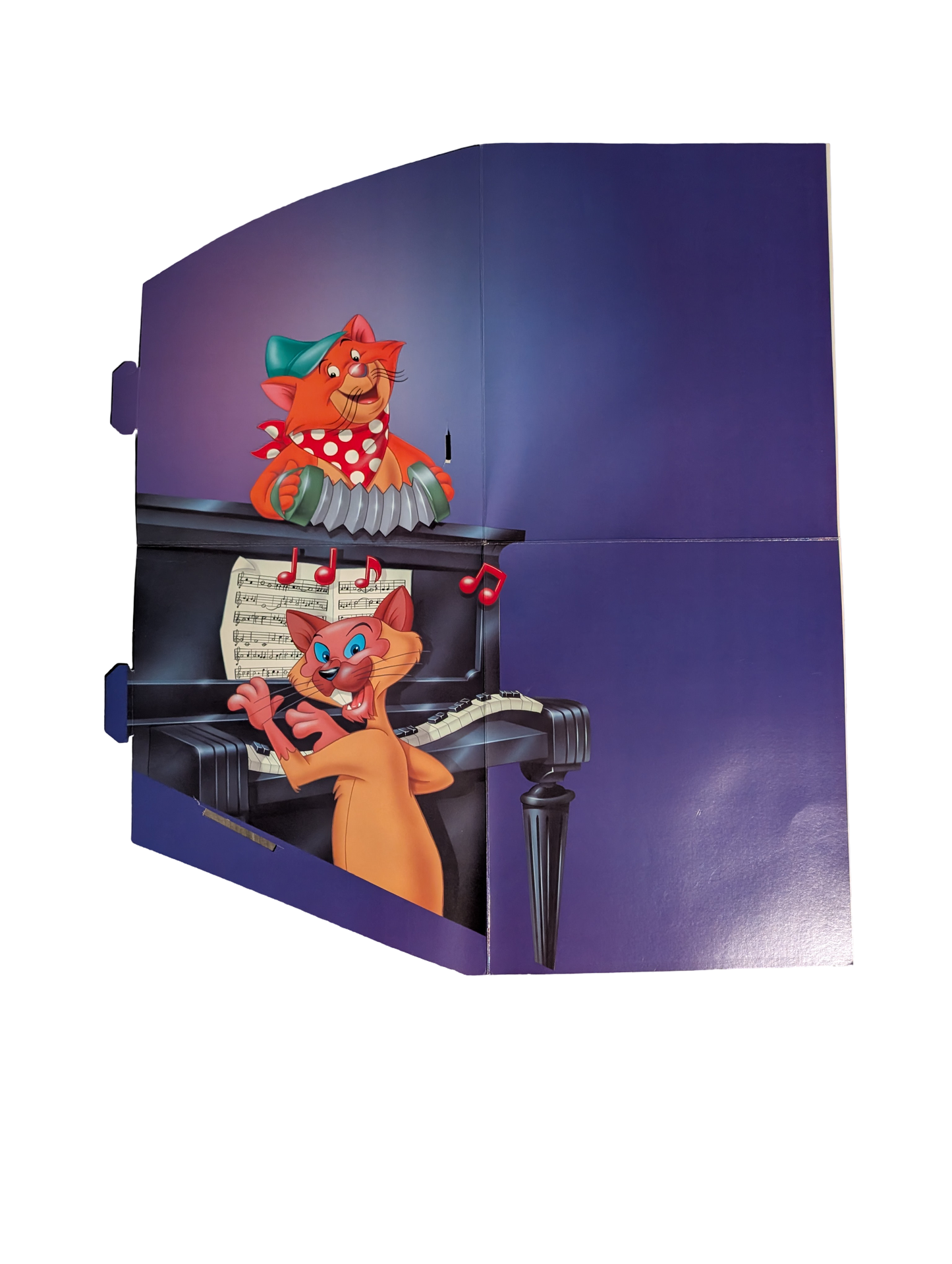 "The Aristocats" A Walt Disney Masterpiece Video Store Standee