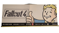 Fallout 4 two-sided Game Poster 21in x 52.5in