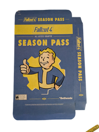 Fallout 4 All Access Granted Season Pass 3D Display