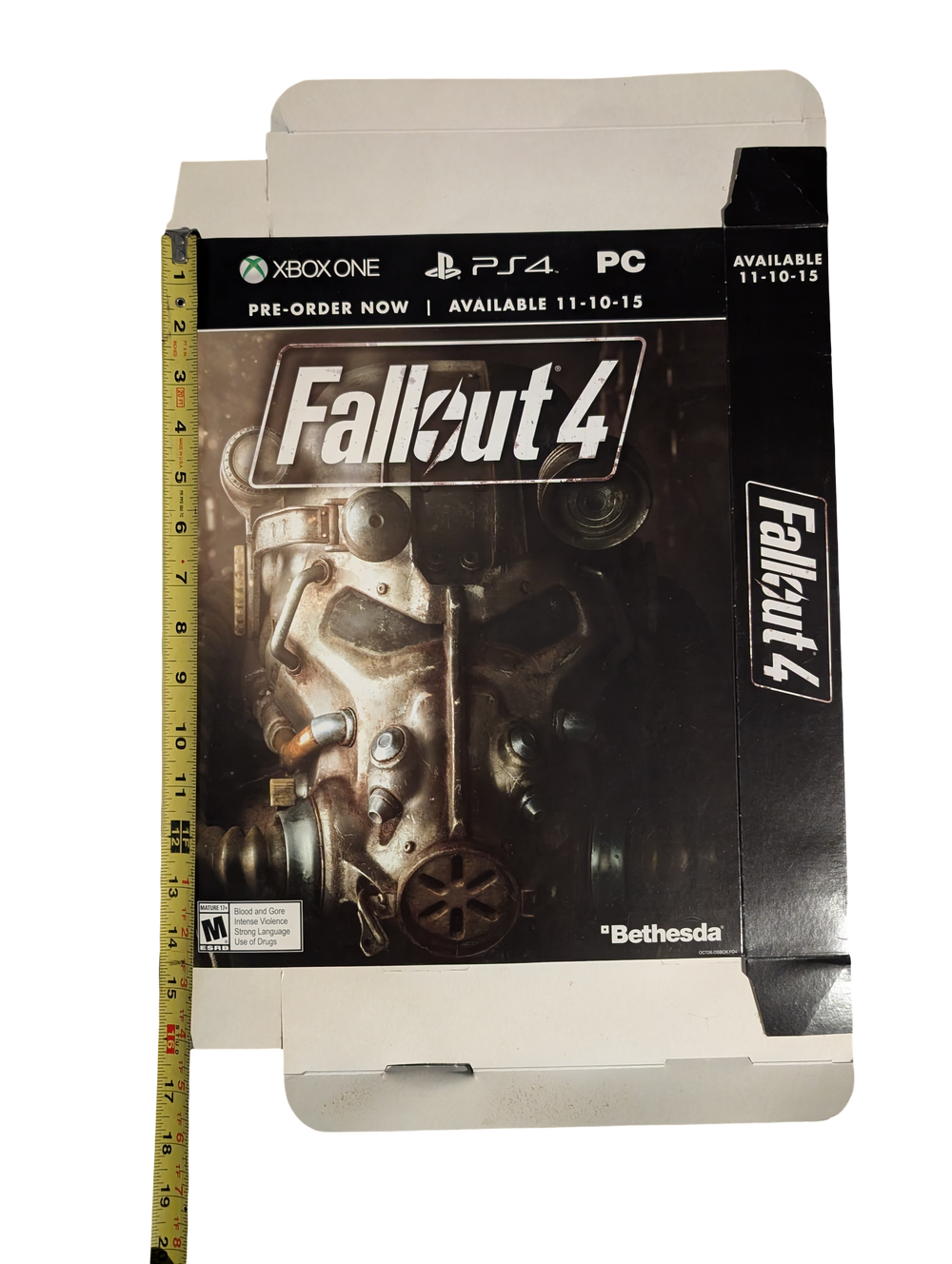 Fallout 4 Pre-order & Release 3D Display