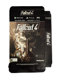 Fallout 4 Pre-order & Release 3D Display