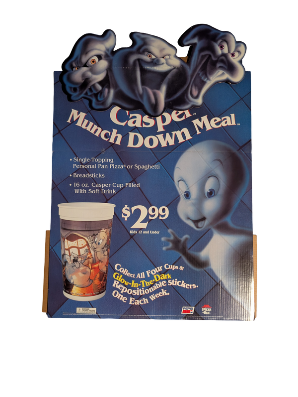 "Casper" Pizza Hut Promotional Display