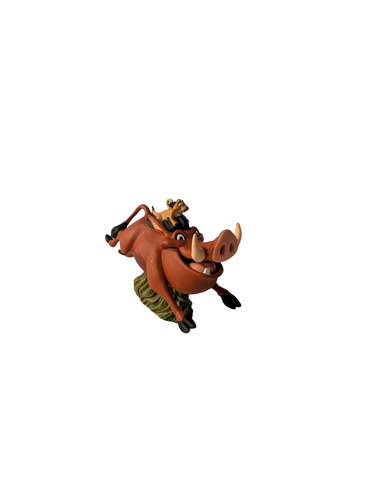 The Lion King 1997 Hallmark Keepsake Ornaments (4) with Display