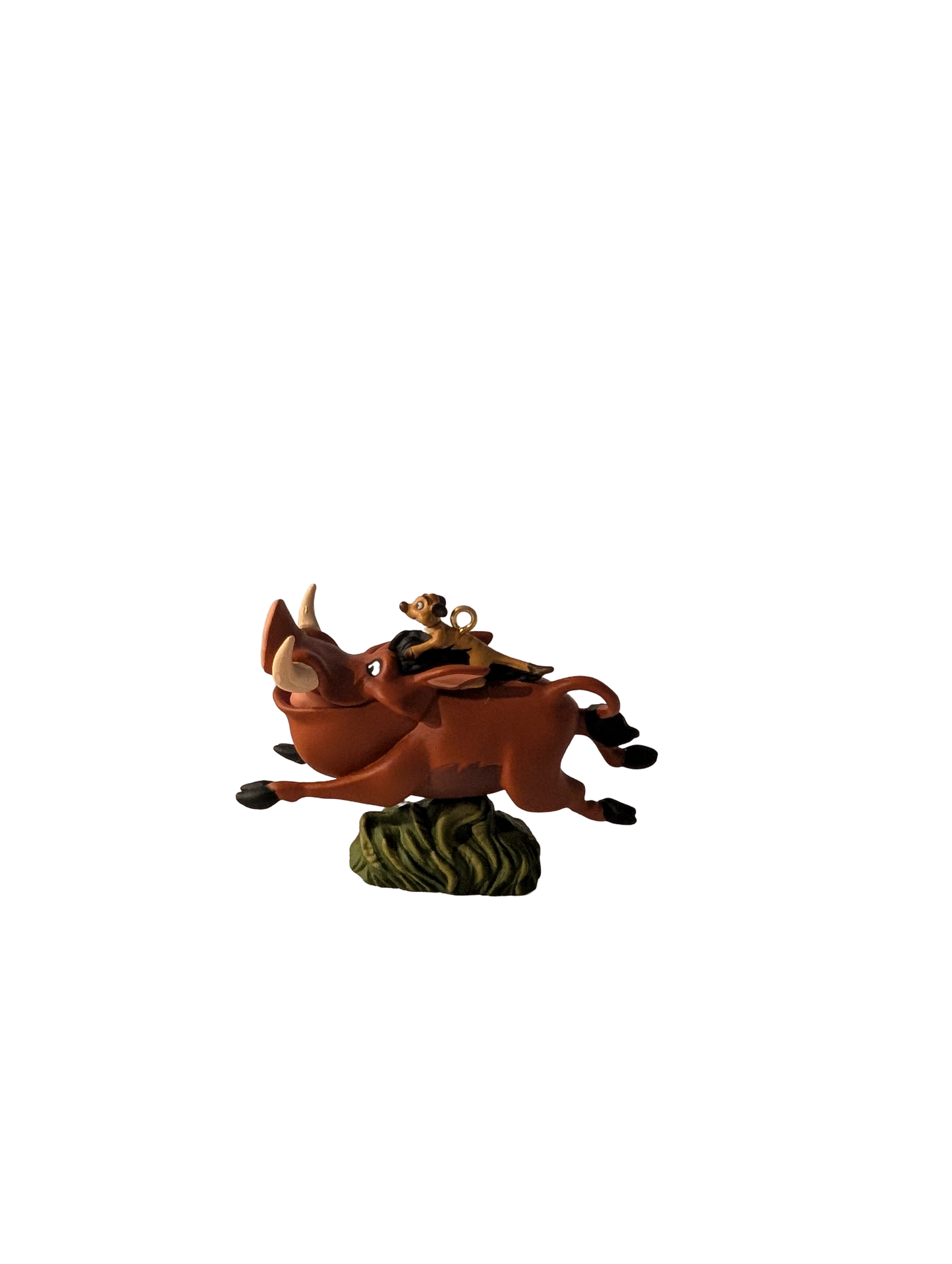 The Lion King 1997 Hallmark Keepsake Ornaments (4) with Display