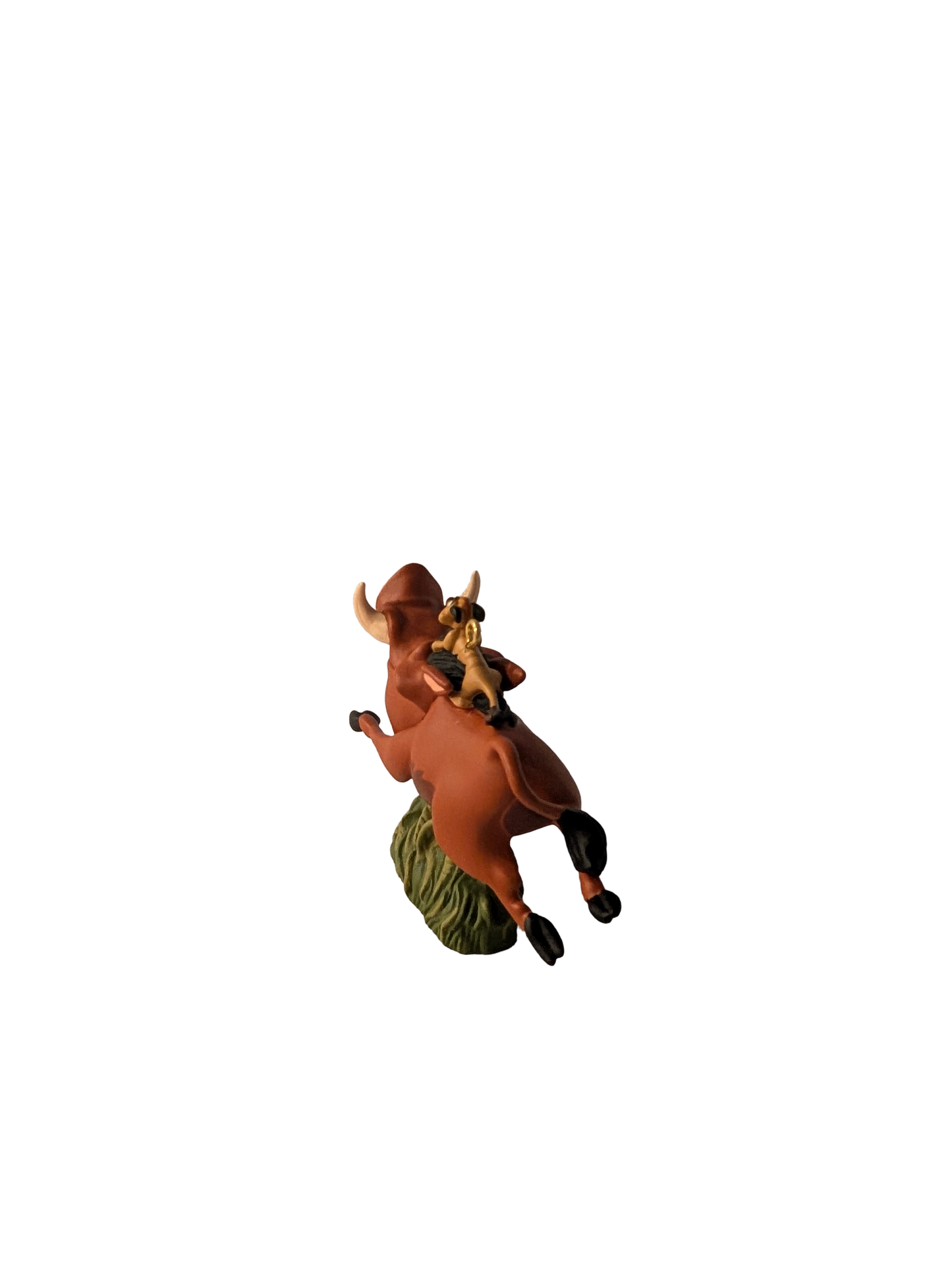 The Lion King 1997 Hallmark Keepsake Ornaments (4) with Display