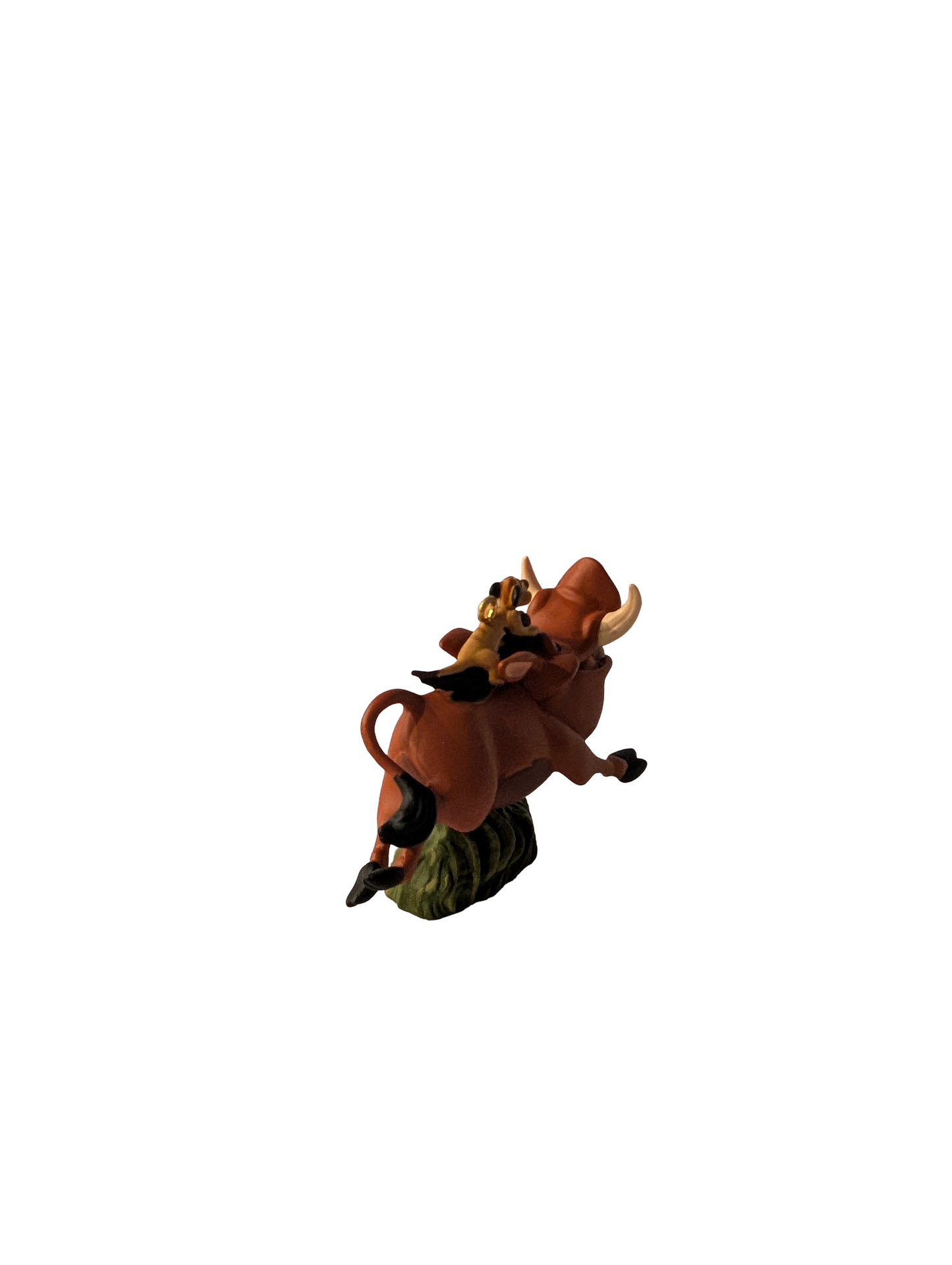 The Lion King 1997 Hallmark Keepsake Ornaments (4) with Display
