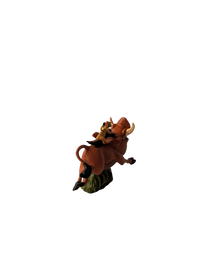 The Lion King 1997 Hallmark Keepsake Ornaments (4) with Display