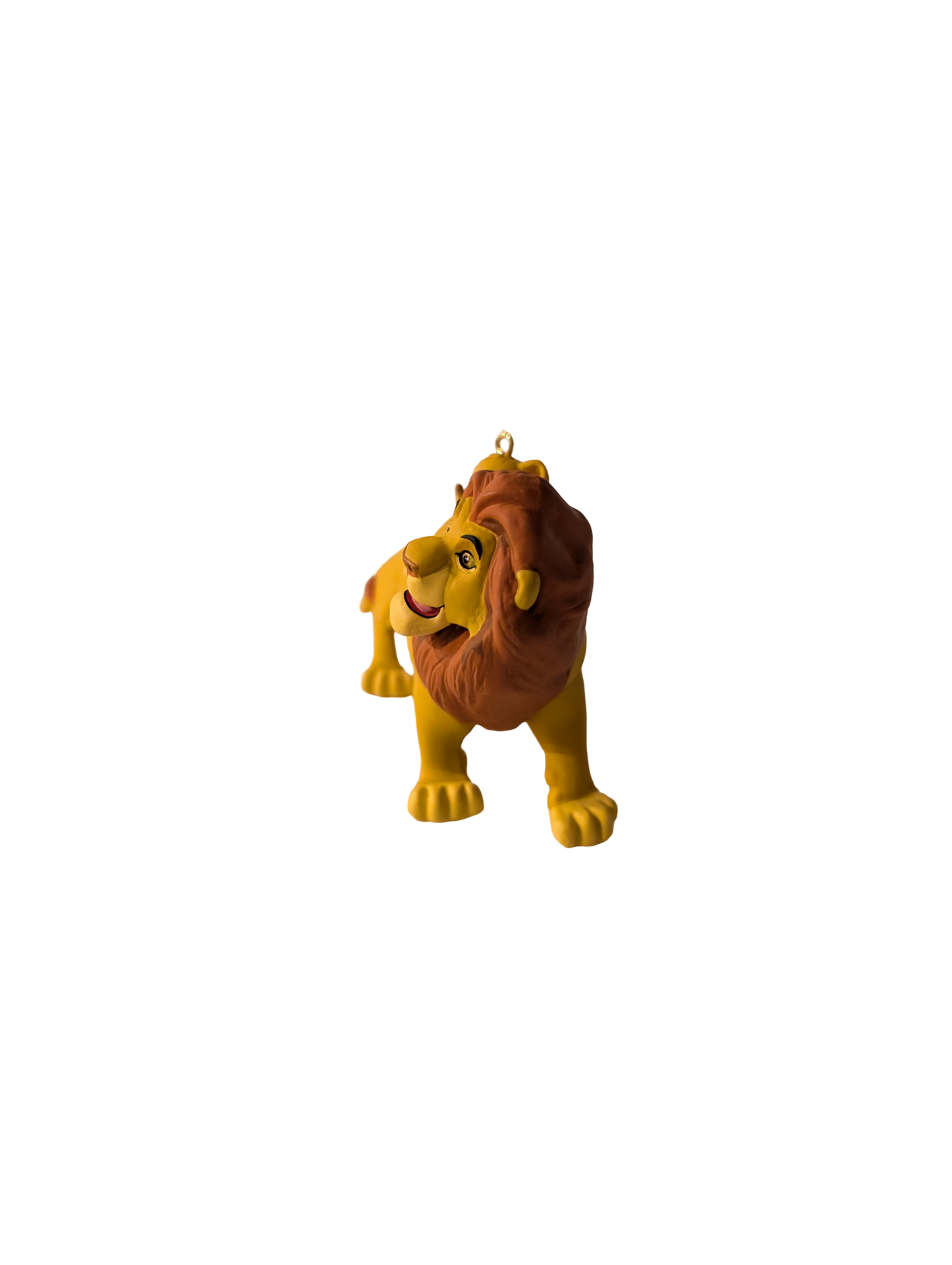 The Lion King 1997 Hallmark Keepsake Ornaments (4) with Display