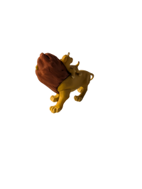 The Lion King 1997 Hallmark Keepsake Ornaments (4) with Display