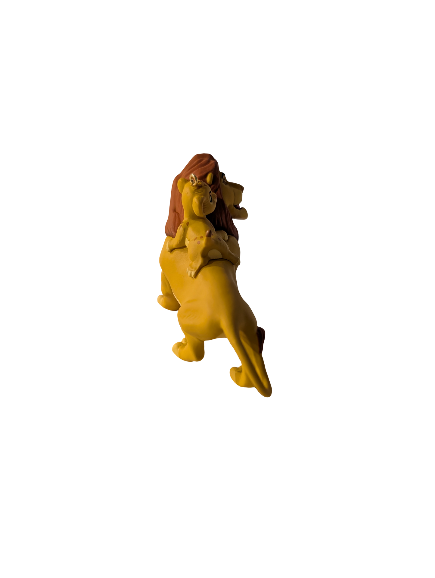 The Lion King 1997 Hallmark Keepsake Ornaments (4) with Display